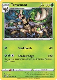 Trevenant 015/192 · Reverse Holo