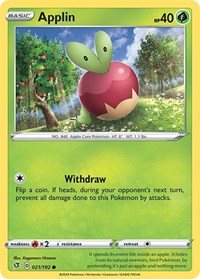 Applin 021/192 · Reverse Holo
