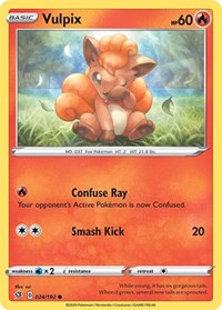 Vulpix 024/192 · Reverse Holo