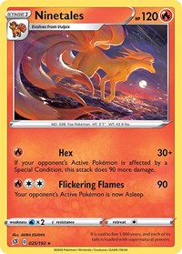 Ninetales 025/192 · Reverse Holo
