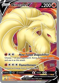 Ninetales V Full Art 177/192