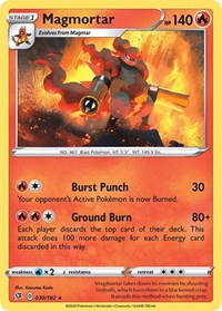 Magmortar 030/192 · Reverse Holo