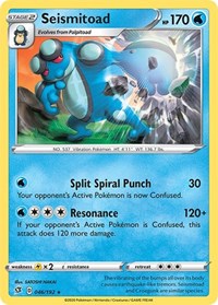 Seismitoad 046/192 · Reverse Holo
