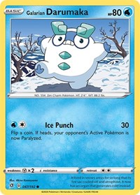 Galarian Darumaka 047/192 · Reverse Holo
