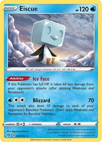 Eiscue 054/192 · Reverse Holo