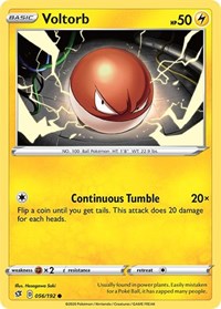 Voltorb 056/192 · Reverse Holo