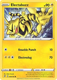 Electabuzz 058/192 · Reverse Holo