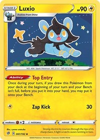 Luxio 061/192 · Reverse Holo