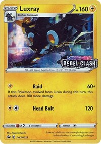 Luxray (Prerelease) [Staff] SWSH023