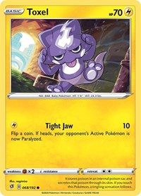 Toxel 068/192 · Reverse Holo