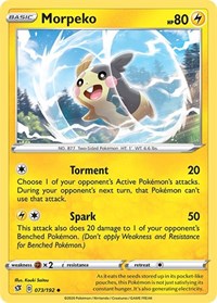Morpeko 073/192 · Reverse Holo