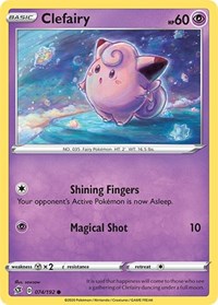 Clefairy 074/192 · Reverse Holo