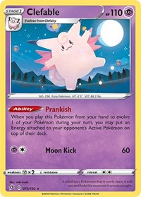 Clefable 075/192 · Reverse Holo