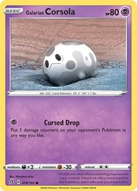 Galarian Corsola 078/192 · Reverse Holo