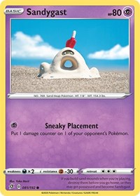Sandygast 081/192 · Reverse Holo