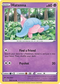 Hatenna 083/192 · Reverse Holo