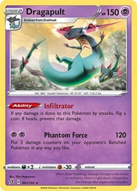 Dragapult 091/192 · Reverse Holo