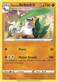Galarian Sirfetch'd 095/192 · Reverse Holo