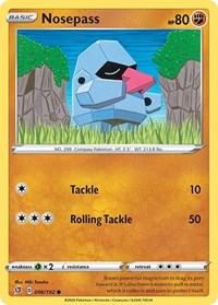 Nosepass 096/192 · Reverse Holo