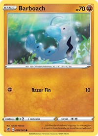 Barboach 099/192 · Reverse Holo
