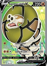 Sandaconda V Full Art 184/192