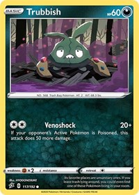 Trubbish 117/192 · Reverse Holo