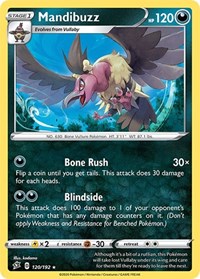 Mandibuzz 120/192 · Reverse Holo
