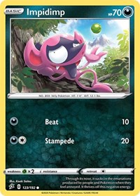 Impidimp 123/192 · Reverse Holo