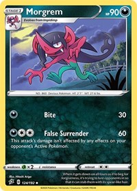 Morgrem 124/192 · Reverse Holo