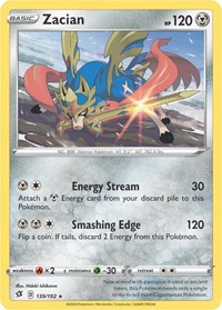 Zacian (Cracked Ice Holo) 139/192