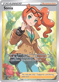 Sonia Full Art 192/192 Rebel Clash Pokémon card