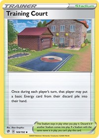 Training Court 169/192 Rebel Clash Reverse Holo Pokémon card