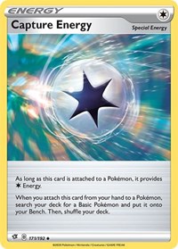 Capture Energy 171/192 Rebel Clash Reverse Holo Pokémon card