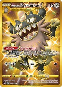 Galarian Perrserker Secret 205/192