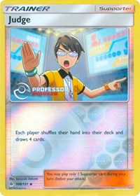 Judge (2019) 108/131 Professor Program Promos Reverse Holo Pokémon card