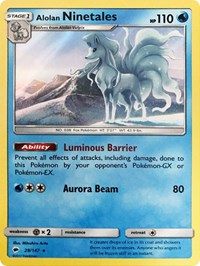 Alolan Ninetales (Water Web Holo) 028/147