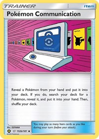 Pokemon Communication 152b/181 Alternate Art Promos Pokémon card