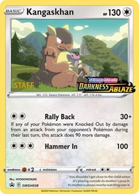 Kangaskhan (Prerelease) [Staff] SWSH038