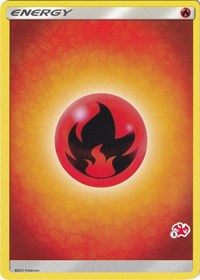 Fire Energy (#3 Charizard Stamped) Battle Academy Pokémon card