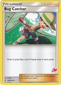 Bug Catcher (#47 Charizard Stamped) 189/236 Battle Academy Pokémon card