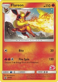 Flareon (#44 Charizard Stamped) SM186