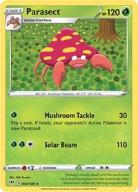Parasect 004/189 · Reverse Holo