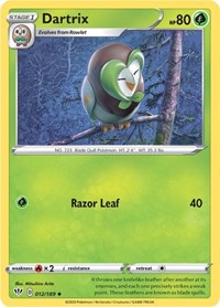 Dartrix 012/189 · Reverse Holo