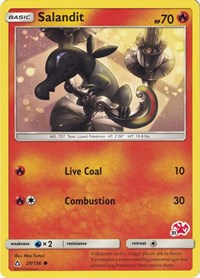 Salandit (#31 Charizard Stamped) 025/156
