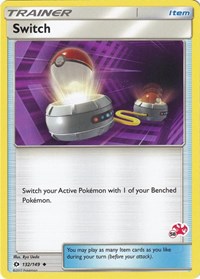 Switch (#58 Charizard Stamped) 132/149 Battle Academy Pokémon card