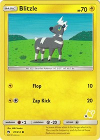Blitzle (#19 Pikachu Stamped) 081/214