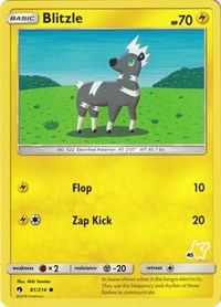 Blitzle (#45 Pikachu Stamped) 081/214