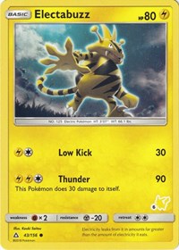 Electabuzz (#6 Pikachu Stamped) 043/156