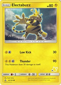 Electabuzz (#41 Pikachu Stamped) 043/156
