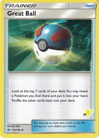 Great Ball (#38 Pikachu Stamped) 119/149 Battle Academy Pokémon card